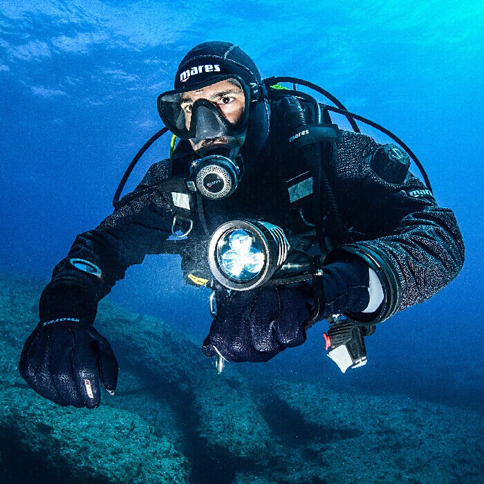 Mares Tauchlampe