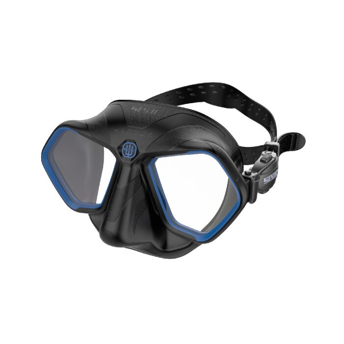 Seac Unisex-Adult Capri Slt Schnorchelmaske mit Maskenkörper aus hypoallergenem Siltra und Maskenschnallen mit 2 Knöpfen, 2 Große